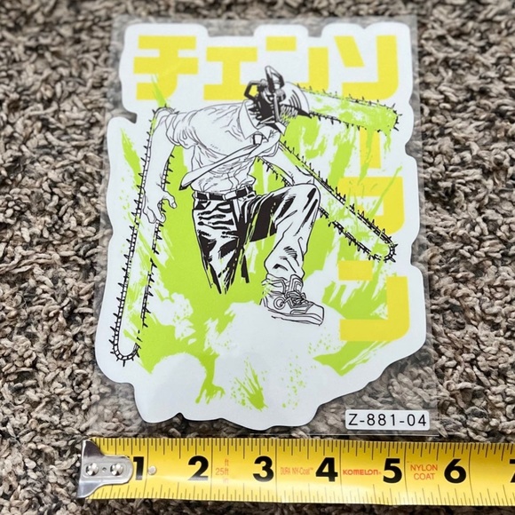 Chainsaw Man 🚗 Sticker Japanese Anime - Picture 3 of 4